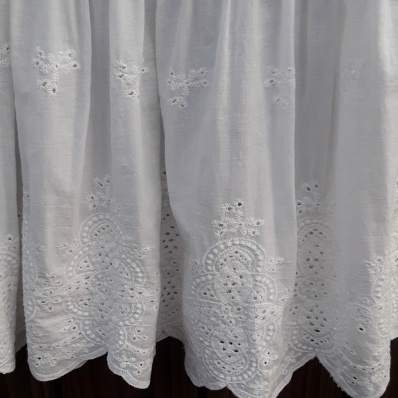 Fashion Collection White Lace Blouse - Size Small - Picture 5 of 5